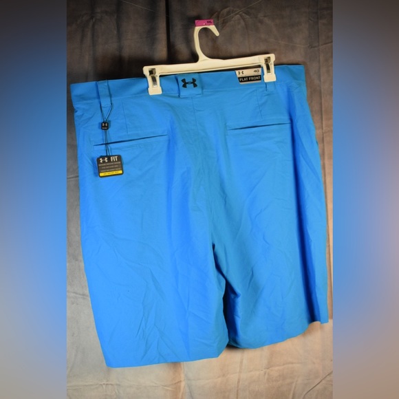 Under Armour Iso-Chill Airvent Golf Shorts 9" Mens Size 40 Blue NWT $75.00 - Picture 3 of 5
